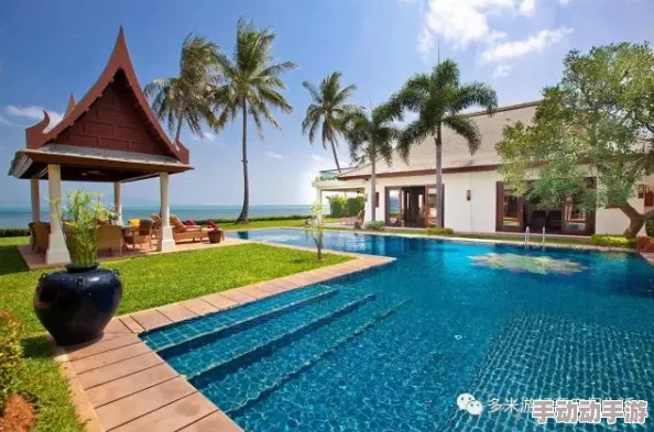 三对夫7交换真刺激w度假别墅泳池派对激情四射意外不断