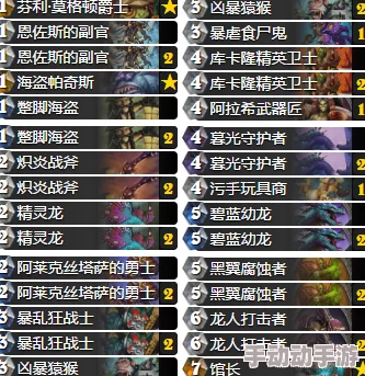 炉石传说2024热门新卡组！海盗龙战中速快攻12连胜推荐