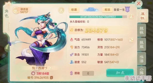 大话西游手游2024热门攻略：中敏队女人抗性加点全解析