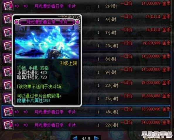 DNF满级卡片价格深度解析传说与史诗哪个更昂贵？