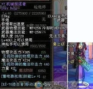 地下城与勇士手炮选择：哪个更适合我？